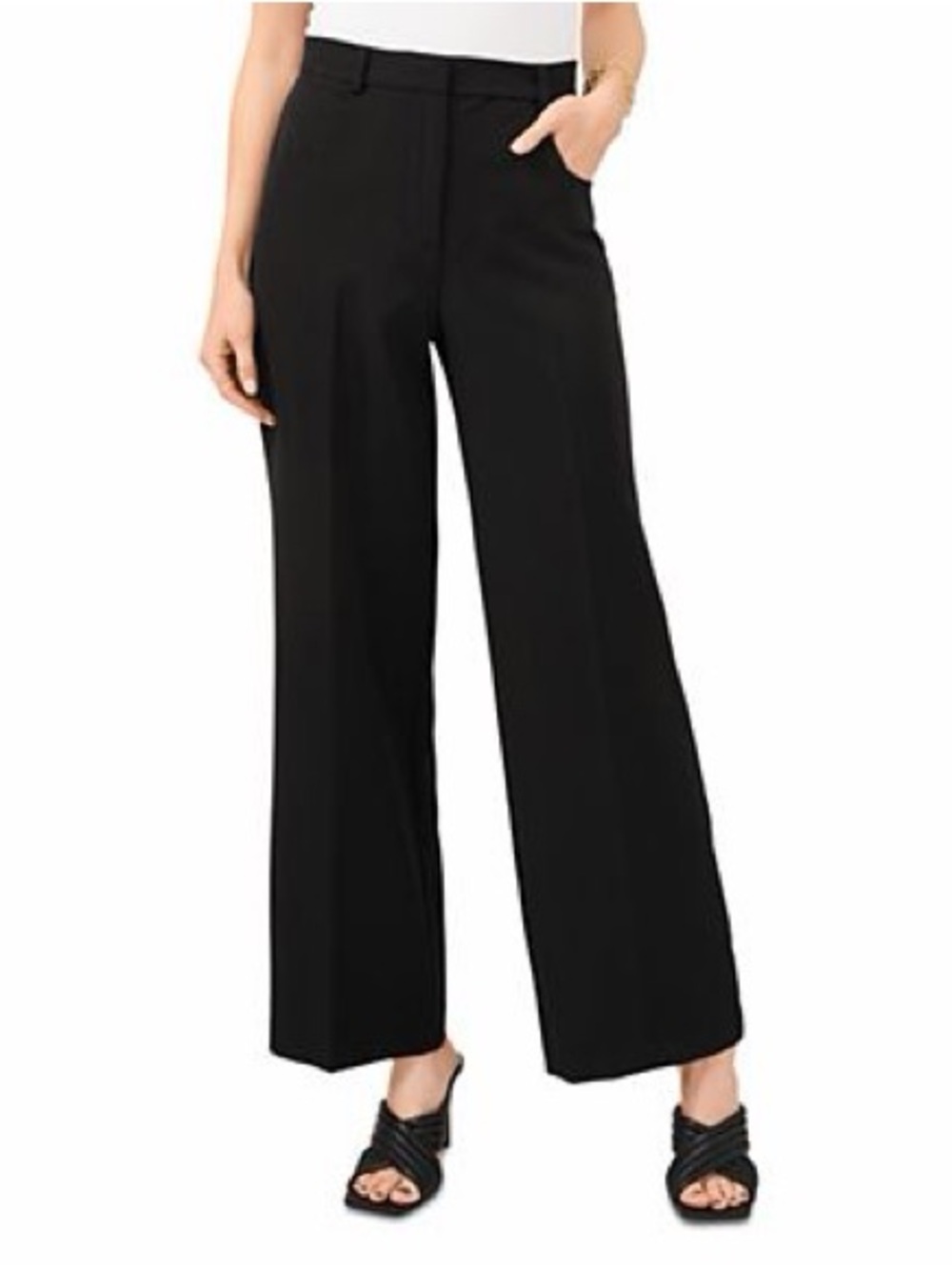 Vince Camuto : Poly Base Cloth Wide Leg